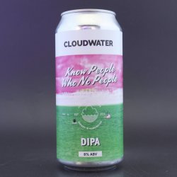 Cloudwater - Know People Who No People - 8% (440ml) - Ghost Whale