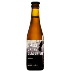 LA PIRATA & LAUGAR - SMOKE ON THE SLAUGHTER - Rauchbier 33cl - Buscador de Cervezas - Brewhouse