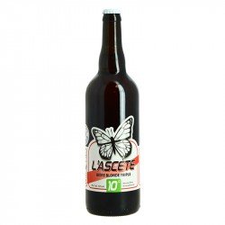 Bière L'ASCETE 10° Bière Blonde Triple 75 cl - Calais Vins