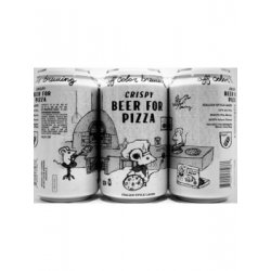 OFF COLOR CRISPY BEER FOR PIZZA PILSNER 12oz 6PK CANS - Schaefer’s