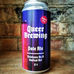 Queer Brewing Existence As A Radical Act Pale Ale 5% (440ml) - Caps and Taps