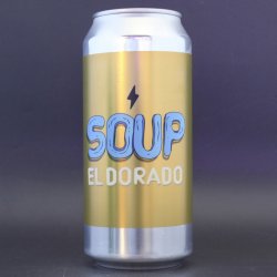 Garage Beer Co - Soup: El Dorado - 7% (440ml) - Ghost Whale