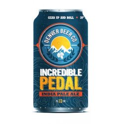 Denver Beer Company Incredible Pedal IPA 6 pack 12 oz. Can - Outback Liquors