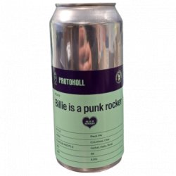 Protokoll Bewery Billie Is a Punk Rocker - OKasional Beer