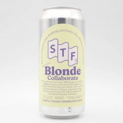 Simple Things Fermentations Belgian Blonde - STF X Pilot