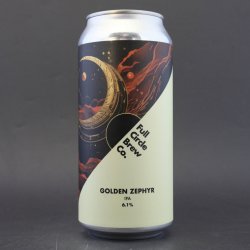 Full Circle Brew Co - Golden Zephyr - 6.1% (440ml) - Ghost Whale