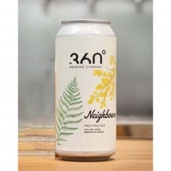 360 Degrees Brewing Company, Neighbours, Hazy Pale Ale, 4.8%, 440ml - The Epicurean