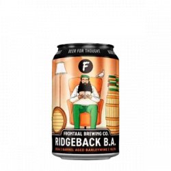 Frontaal Brewing Ridgeback 2024 Barleywine 10,5% 330ml - Drink Station