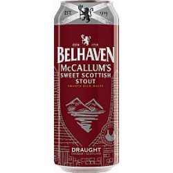 Пиво Belhaven - McCallums Sweet Scottish Stout  440 мл, 4.1% - Пиво лучше - pivoluchshe