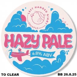 LHG Brewpub Hazy Pale LHG Brewpub Hazy Pale