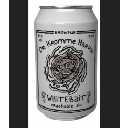 De Kromme Haring Whitebait 330ml - Bierwinkelier