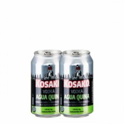 Kosako Agua Quina Lata 340 ml 2 Pack - Brew Zone