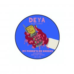 DEYA, My Phone's On Snooze, Raspberry Berliner Weisse, 3.5%, 440ml - The Epicurean