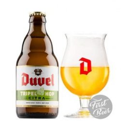 Bia Duvel Tripel Hop 9.5% – Chai 330ml – Thùng 24 Chai - First Beer – Bia Nhập Khẩu Giá Sỉ