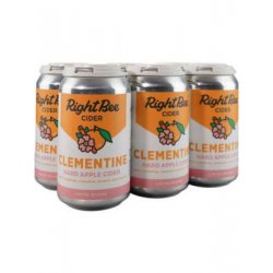 RIGHT BEE CIDER CLEMENTINE 12oz 6PK CANS - Schaefer’s