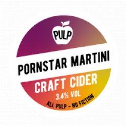 Pulp Pornstar Martini Cider (Bag In Box) - Drink It In