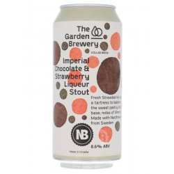 The Garden Brewery  Nerdbrewing - Imperial Chocolate & Strawberry Liquer Stout - Beerdome