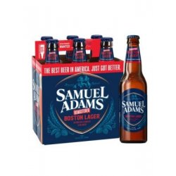 SAM ADAMS BOSTON LAGER 12oz 6PK BOTTLES - Schaefer’s