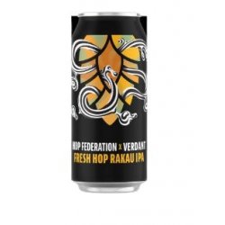 Hop Federation Fresh Hop Rakau IPA 440mL - The Hamilton Beer & Wine Co