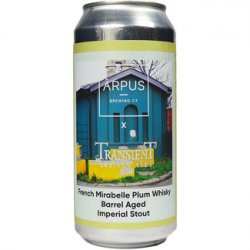 Arpus Brewing Co. Arpus x Transient Artisan Ales French Mirabelle Plum Whisky BA Imperial Stout - Drankenhandel Leiden / Speciaalbierpakket.nl