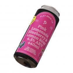 Play Brew Co, Pink Lemonade, Blueberry & Lemon Sour, 4.5%, 440ml - The Epicurean