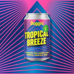 Dugges, Tropical Breeze, Barbados Rum Barrel Aged Imperial Cocktail Sour, 11%, 330ml - The Epicurean