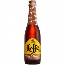 Leffe brune sin alcohol 33cl - Cervezasonline.com