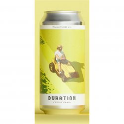 Duration Brewing, Cuttin Grass, Italian Pilsner, 4.5%, 440ml - The Epicurean