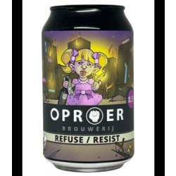 Oproer Brouwerij Oproer Refuse  Resist 330ml - Bierwinkelier