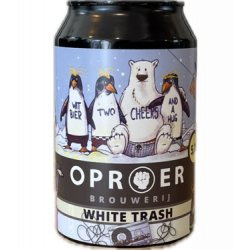 Oproer Brouwerij Oproer White Trash 330ml - Bierwinkelier