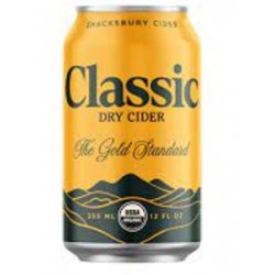 SHACKSBURY CLASSIC DRY CIDER 19.2oz SINGLE CAN - Schaefer’s