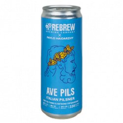 Rebrew Ave Pils Italian Pilsner (Sladek) - Beerfreak