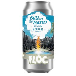 Floc x Verdant Collab Sky In The Sand IPA 440ml (8%) - Indiebeer