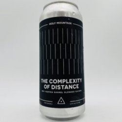 Holy Mountain Complexity of Distance Blended Mixed-Culture Saison Can - Bottleworks