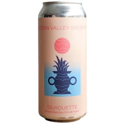 Hudson Valley Peach Silhouette Sour IPA with Peaches 473ml (5%) - Indiebeer