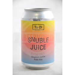 To Øl SnubleJuice lattina 33cl - AbeerVinum