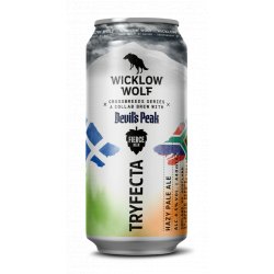 Wicklow Wolf collab Fierce Beer, Devil's Peak- Tryfecta Pale Ale 4.5% ABV 440ml Can - Martins Off Licence