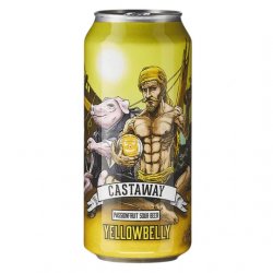 Yellowbelly Castaway Passionfruit Sour Beer 4.2% ABV 440ml Can - Martins Off Licence