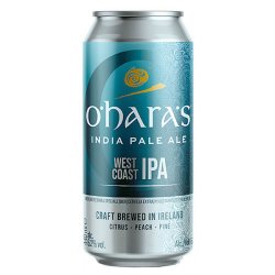 Carlow O'Hara's West Coast IPA Can - Beers of Europe