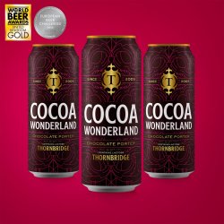 Thornbridge Cocoa Wonderland, 6.8% Chocolate Porter 12 x 440 ml cans - Thornbridge Brewery