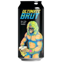 Double Vision Ultimate Brut Brut IPA 440ml - The Beer Cellar