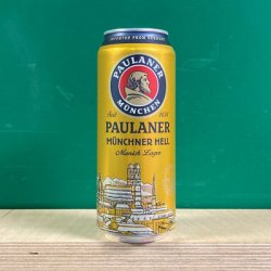 Paulaner Munchner Hell Can - Keg, Cask & Bottle