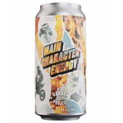 Garage Project Main Character Energy Hazy Double IPA 440ml - The Beer Cellar