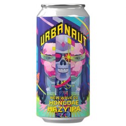 Urbanaut New Wave 03 Hongdae Hazy IPA 440ml - The Beer Cellar