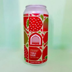 Vault City Brewing Strawberry & Rhubarb Table Sour