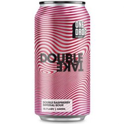 One Drop Brewing Raspberry Double Take Imperial Sour 440ml - The Beer Cellar