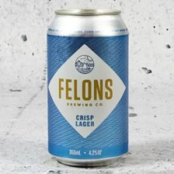 Felons Crisp Lager - Mr West