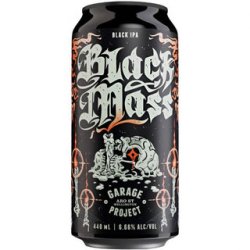 Garage Project Black Mass Black IPA 440ml - The Beer Cellar