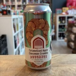 Vault City Brewing Caramelised Apple Cinnamon Crumble Doughnut