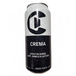 La Confrérie - Crema - 473ml - La Bière à Boire